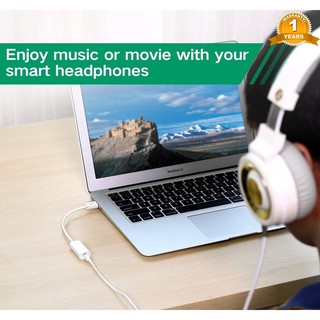 Cáp chuyển USB ra audio 3.5mm (Mic và Tai Nghe)  ( 80864  , 30712 ) Ugreen
