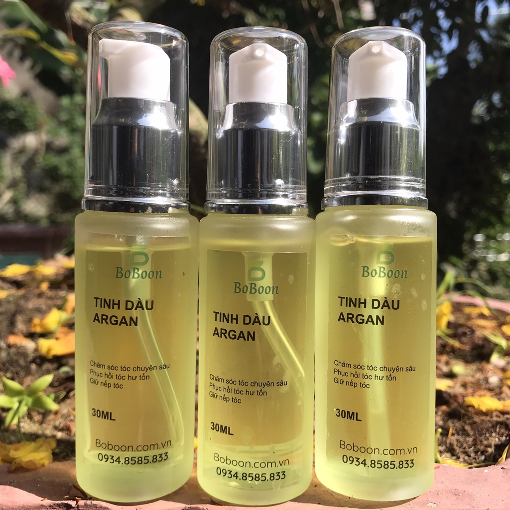 Serum dưỡng tóc argan 🫒 dầu dưỡng tóc phục hồi tóc uốn Boboon