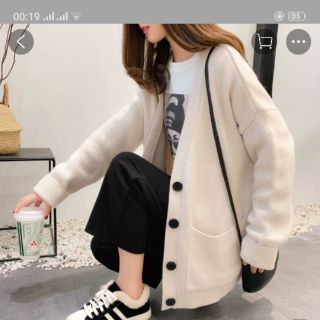 Áo khoác ngoài màu trắng be. Trả oder