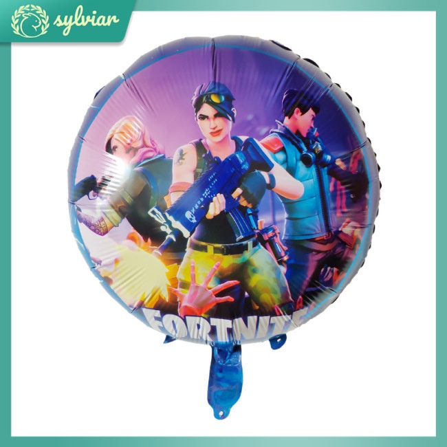 Bong bóng lá nhôm hình Fortnite dùng trang trí tiệc tùng dành cho trẻ em