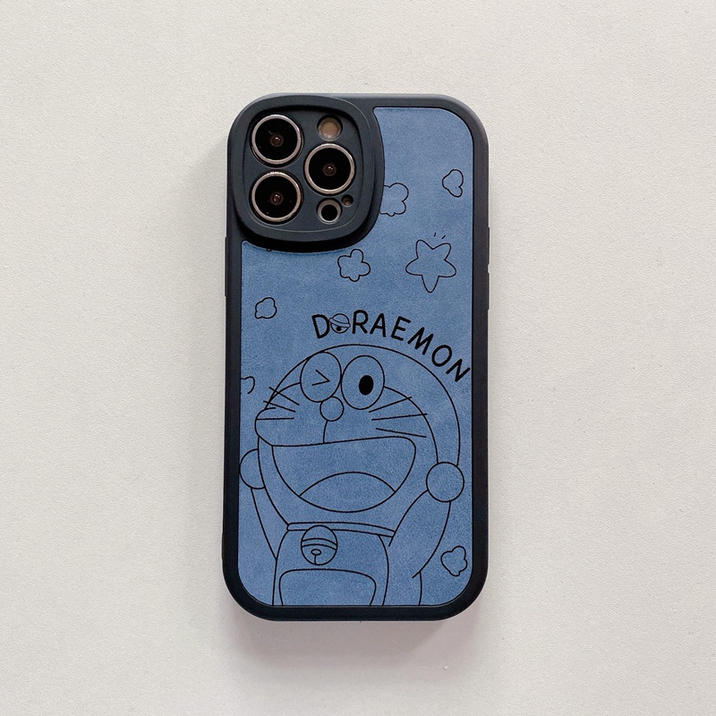 Ốp Điện Thoại Mềm Hình Doraemon Cho iPhone 13 Pro Max 13 Mini iPhone 12 11 Pro Max XS Max XR X 12Mini