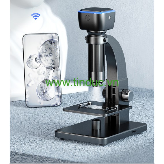 Kính hiển vi không dây kỹ thuật số ống kính kép Terino-WF2000X (Wifi, Phóng đại 500x-2000x)