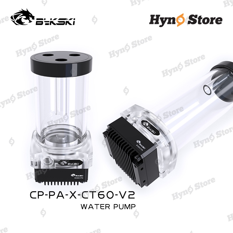 Bơm DDC tản nhiệt nước giá rẻ Bykski kèm tank OD60 LED ARGB Hyno Store