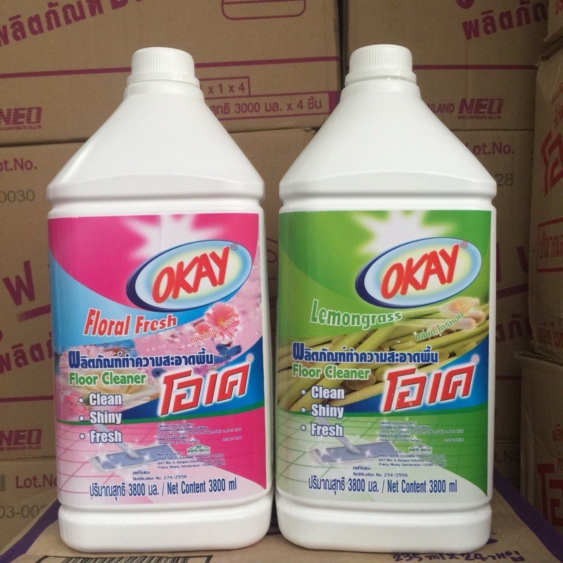 Nước Lau Sàn Okay Thái Lan 3800ML