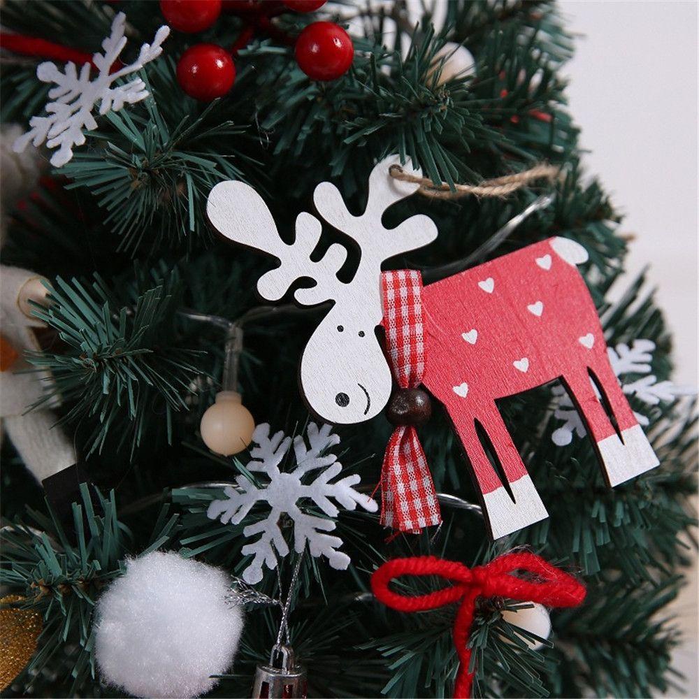 Cây Thông Noel Gắn Đèn LED 45cm Để Bàn Trang Trí Tiệc Giáng Sinh