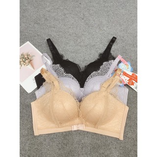 { 3 Áo Tặng 1 Quần }Áo lót ren không gọng đệm dày nâng ngực đẩy ngực tạo khe ( Hàng Cao Cấp )