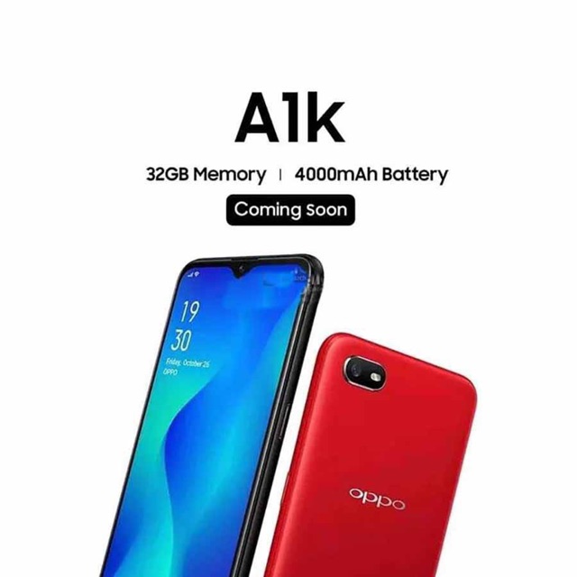 Điện thoại Oppo A1K - Ram 2G Bộ nhớ 32G - 2 sim - Fullbox đầy đủ phụ kiện - Bảo hành 12 tháng - Hàng nhập khẩu | BigBuy360 - bigbuy360.vn