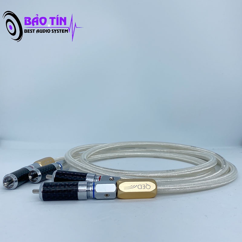 Dây AV QED ANH QUỐC – Jack Mạ Rhodium