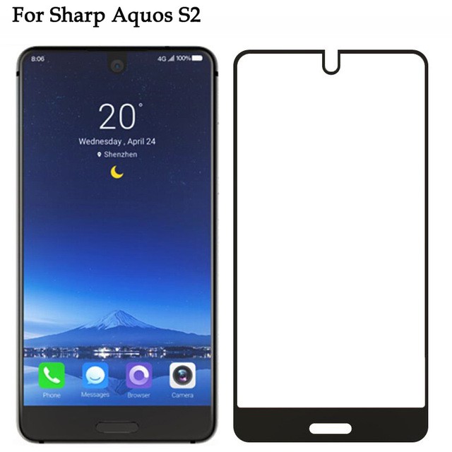 Bộ 2 miếng kính cường lực bảo vệ màn hình cho Sharp aquos S2 S3