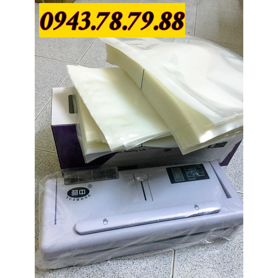Combo máy hút chân không RD300 và 1 kg túi hút chân không ĐỦ KÍCH THƯỚC