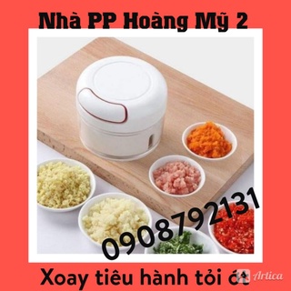 Dụng cụ xay hành tỏi ớt cầm tay mini tiện dụng