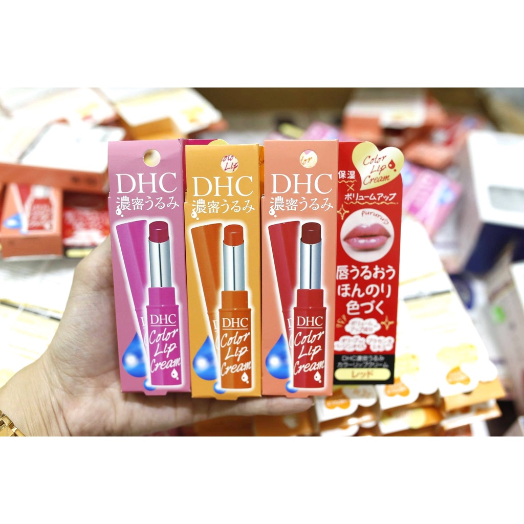 Son Dưỡng Môi Có Màu DHC Lip Cream 1,5g Nhật Bản Chính Hãng