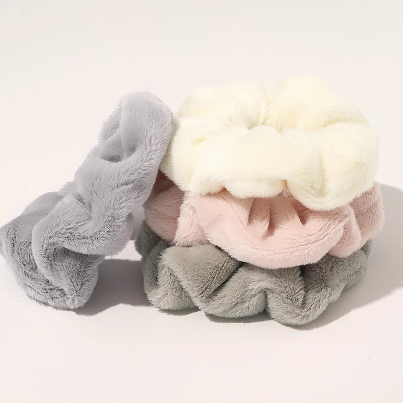 Dây Buộc Tóc Co Giãn Phong Cách Hàn Quốc Dành Cho Nữ