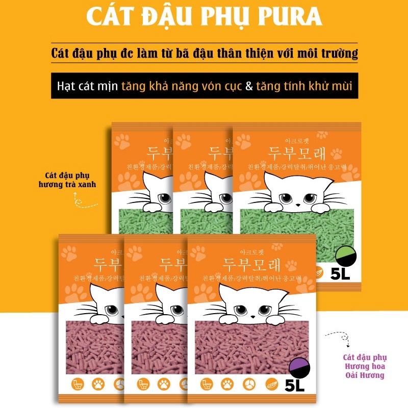 Cát Acro Pet - Cát đậu nành vệ sinh cho mèo