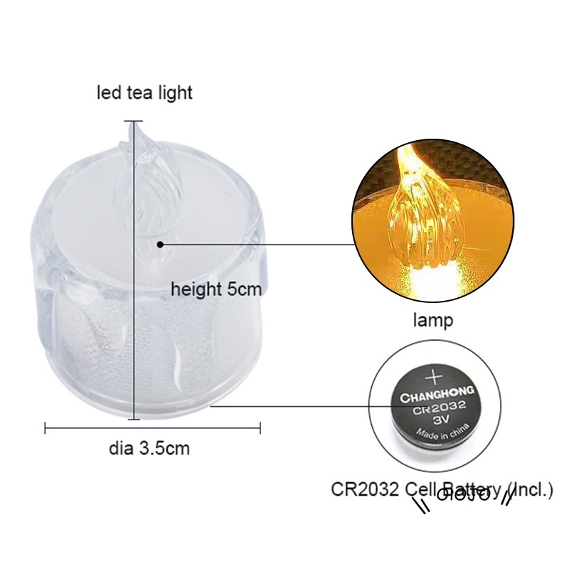 Đèn ngủ mini hình cây nến độc đáo trang trí phòng ngủ