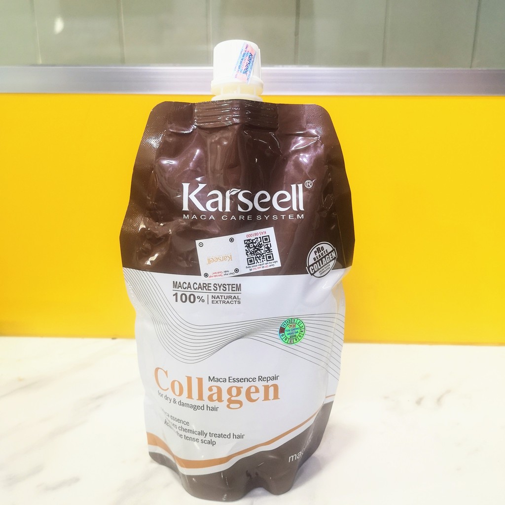 [Cam kết chính hãng] KARSEELL MACA - Tặng nón ủ và gói gội xả-Kem ủ tóc phục hồi collagen 500ml ( chính hãng 100%) | BigBuy360 - bigbuy360.vn