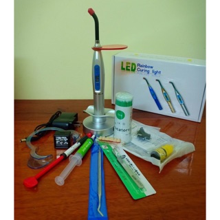 Bộ đính đá đắp khểnh răng  keo vàng độ bền 4 năm tăng 35v đá