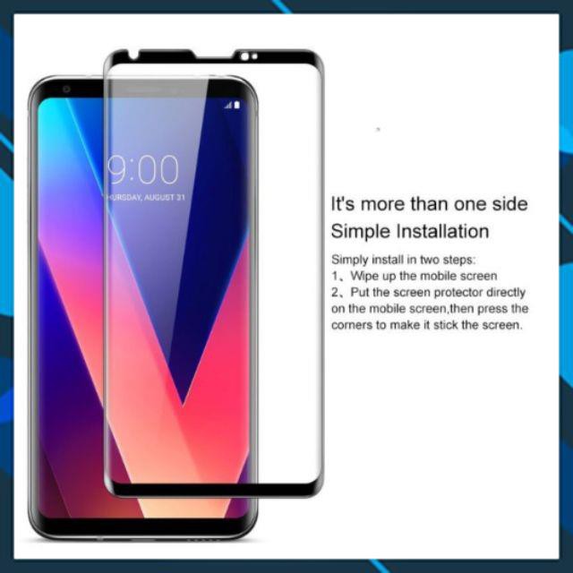 Kính cường lực 4D LG V30 full màn siêu cứng chống vỡ