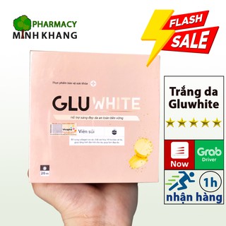 Viên sủi gluwhite giúp da trắng sáng, da đẹp, căng mịn khỏe đẹp [Dạng vỉ] [HÀNG TỐT]