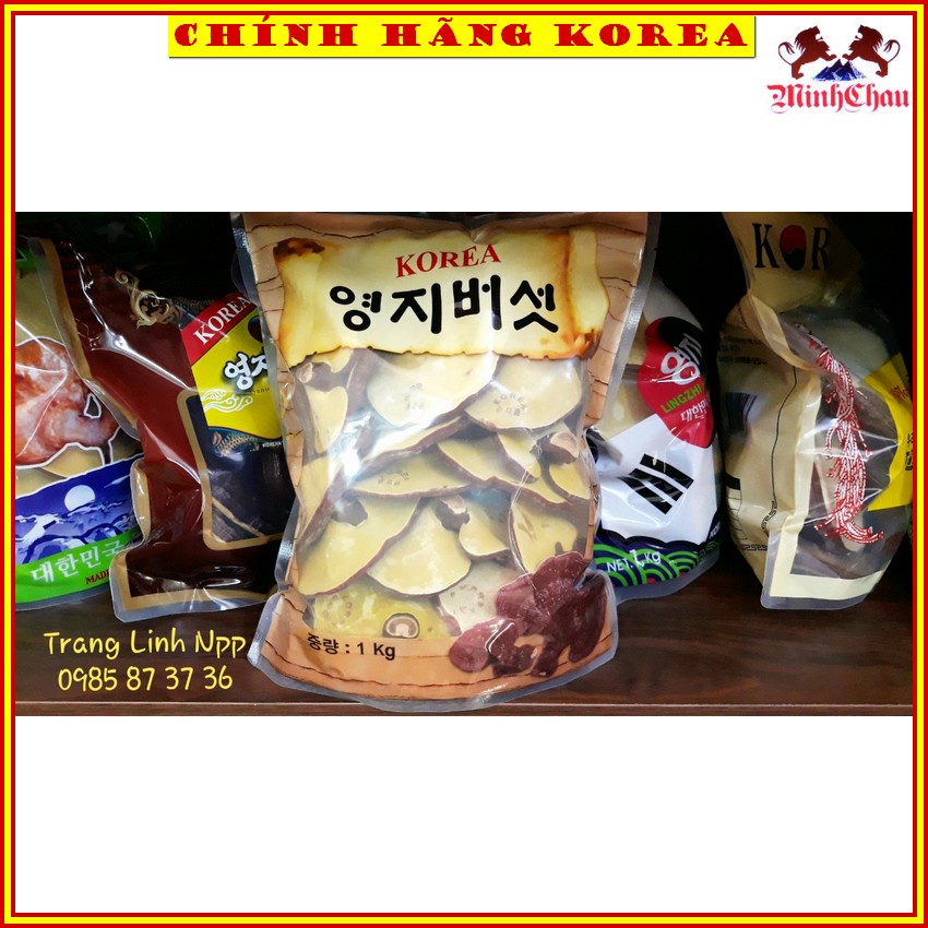 Nấm Linh Chi Bao Tử Hàn Quốc Chính Hãng, Túi 1kg - minhchau