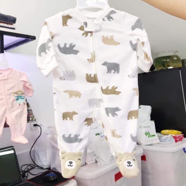 Body nỉ cảter cho bé từ 3-7kg