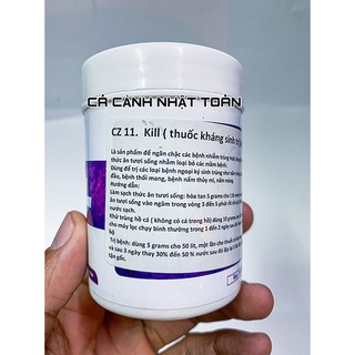 KILL CZ11 CÁC VẤN ĐỀ CHO CÁ CẢNH 50G