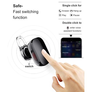 Tai nghe Bluetooth Baseus Earphone A02 cảm ứng siêu gọn