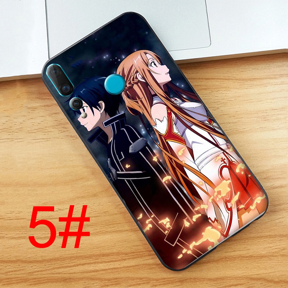 Ốp Điện Thoại Mềm Hình Sword Art Online A-211 Cho Huawei Nova 2i 3i 3 4 Lite 5 Pro 5i 5t 4e