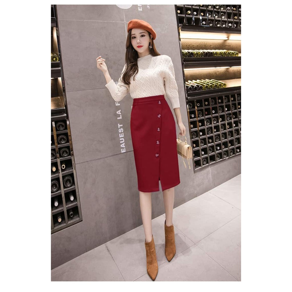 ❣️FREESHIP❣️Chân Váy Bút Chì Halen