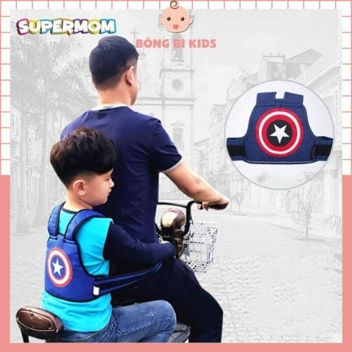 Đai Đi Xe Máy Cho Bé Giữ Bé An Toàn Bông Bi Kids Store