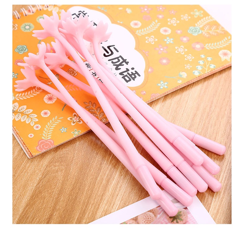 Bút mực gel hình bông hoa dễ thương cho học sinh/ văn phòngXJ909