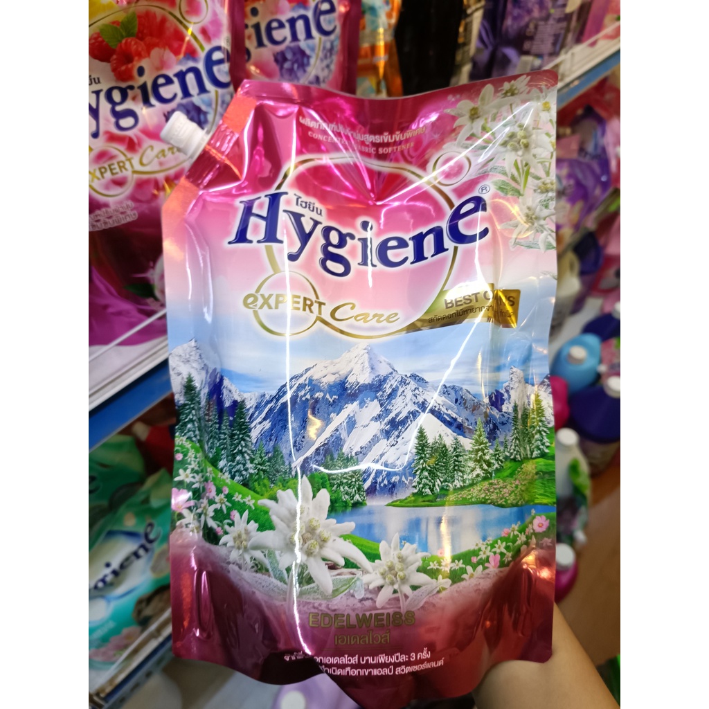 Nước xả vải HYGIENE 1300 / 1150ml Thái Lan thơm lâu đậm đặc các màu