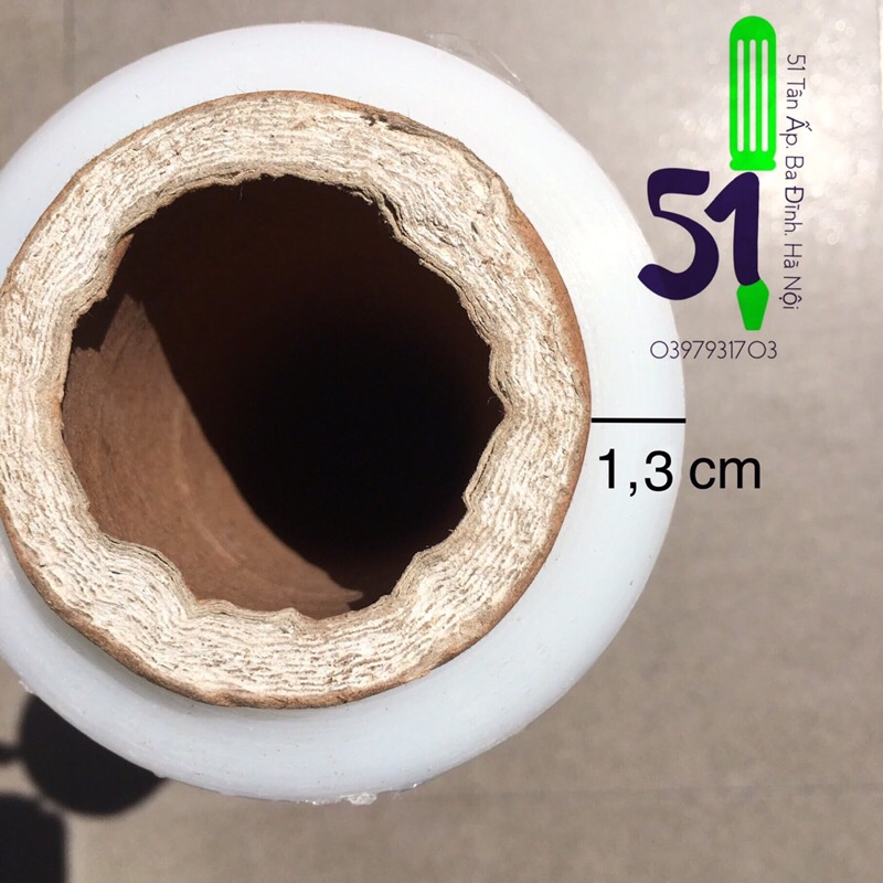 Màng PE bảo vệ hàng hóa 2.2kg x 50cm | Cuộn màng bọc hàng | Màng co, màng chít