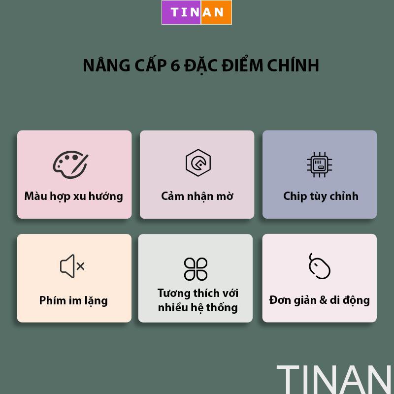 [Chuẩn Xịn BH 12 tháng) Chuột Máy Tính Có Dây BOW M136U, Màu Morandi Mới, Dùng Cho Văn Phòng