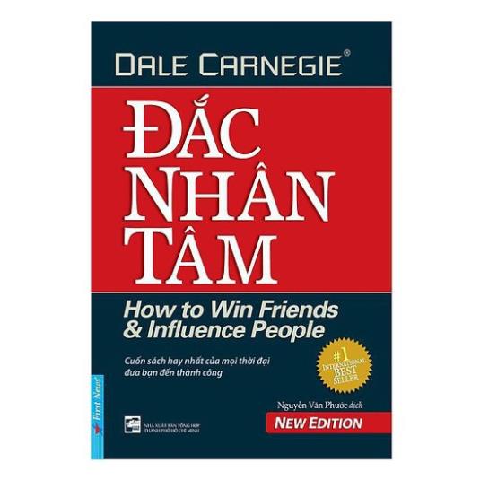 Sách - How To Win Friends And Influence People - Đắc Nhân Tâm (Dale Carnegie) - Omega Plus
