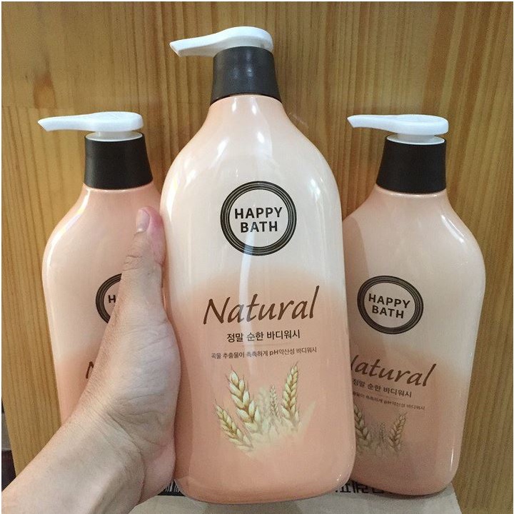 Sữa Tắm Gạo Happy Bath Natural Chính Hãng Hàn Quốc( 900ml) | BigBuy360 - bigbuy360.vn