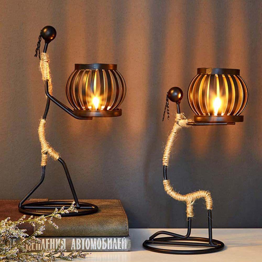 Giá Đỡ Nến Phong Cách Bắc Âu Cổ Điển Dùng Để Trang Trí Nhà Hàng/Khách Sạn