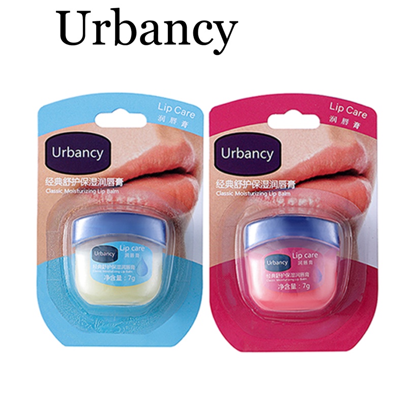 Urbancy Sáp Dưỡng Môi 7g Chống Nứt Nẻ Giữ Ẩm An Toàn Cho Da Khô Và Lâu Trôi VASELINE