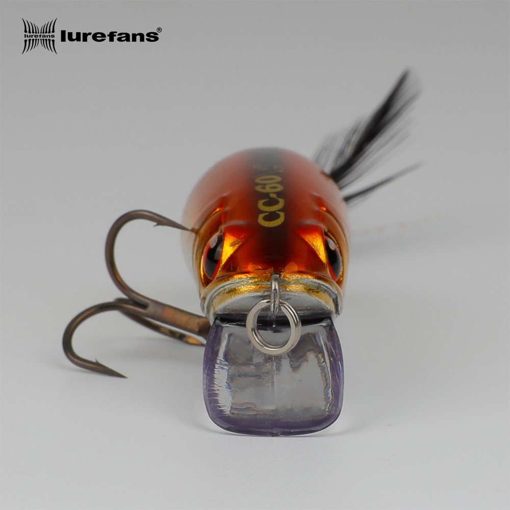 Mồi lure câu cá lóc, chẽm LureFans CC60 phân phối bởi Hitalure