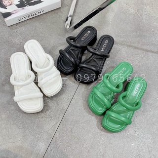 Dép đế xuồng 7 phân 2 quai ống siêu xinh doliie