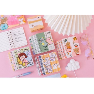 SỔ MINI A7 NHIỀU HÌNH DỄ THƯƠNG