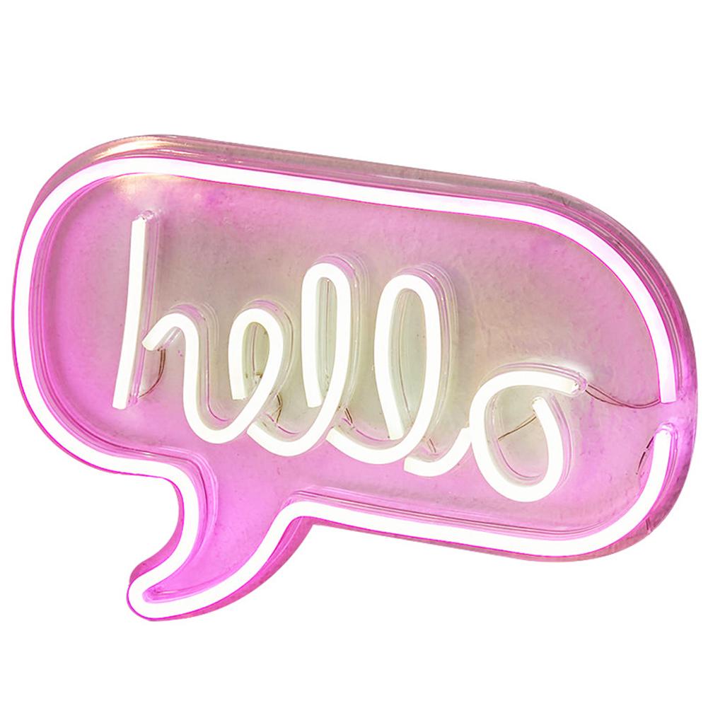 Đèn LED neon gắn tường trang trí