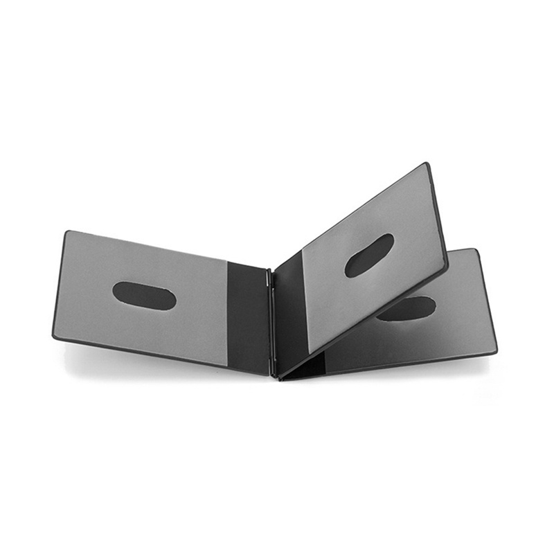 Ví Đựng Bằng Lái Xe / Thẻ ID Bằng Kim Loại Siêu Mỏng Màu Đen