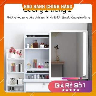 [ Hàng Chính Hãng ] Bàn trang điểm bắc âu ngăn kéo lệch -131*80*36cm [ Chất Lượng ]