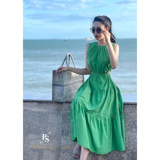 Váy Đầm Nữ Đi Biển Dáng Babydoll Freesize Khoét Eo Thiết Kế Cao Cấp duonghuongclothing
