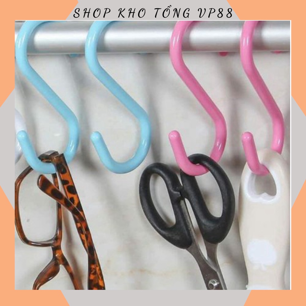 BỘ 8 Móc Treo  Hình Chữ S Tiện Dụng  2194 SHOP KHO TỔNG88