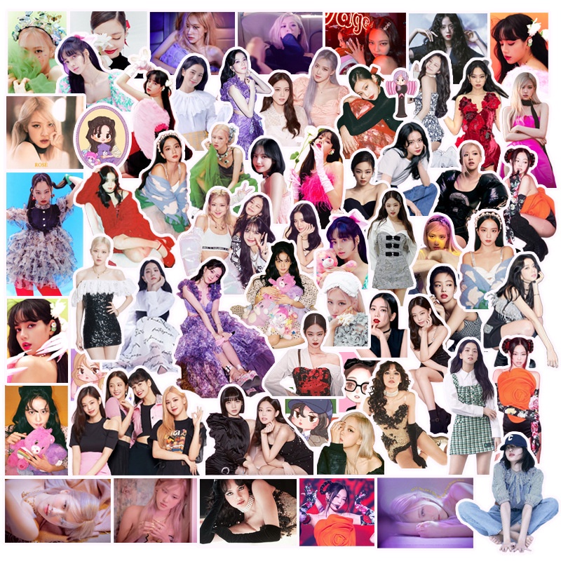 Set 109 / 100 Sticker Hình BLACKPINK Xinh Xắn