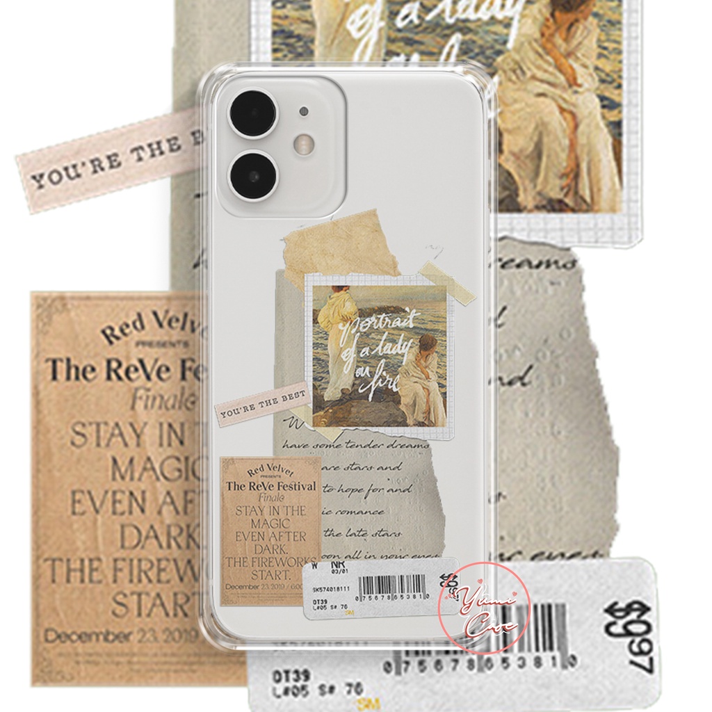 Ốp lưng điện thoại cho Iphone Samsung Vsmart Oppo Huawei Xiaomi Vivo Nokia Realme Poco Redmi GIẤY 3-4 Yumi Case