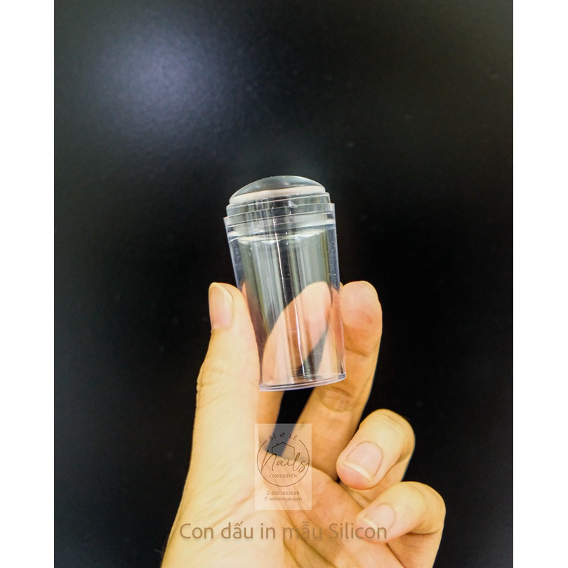Con dấu in mẫu móng Silicon, ship từ Long Xuyên