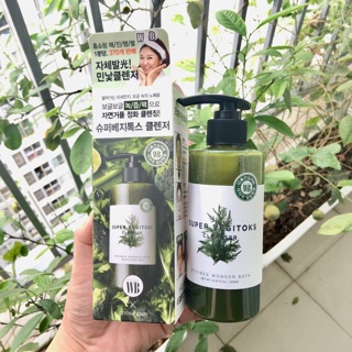 Sữa rửa mặt sủi bọt rau củ quả thải độc Super vegitoksk